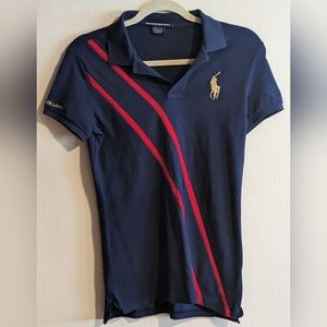 Ralph Lauren Sport Short Sleeve Polo Shirt, Size Medium